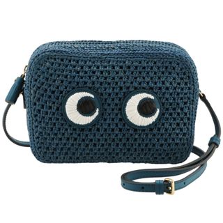 アニヤハインドマーチ(ANYA HINDMARCH)のアニヤ ハインドマーチ ANYA HINDMARCH ショルダーバッグ EYES ラフィア クロスボディバッグ 175890(ショルダーバッグ)