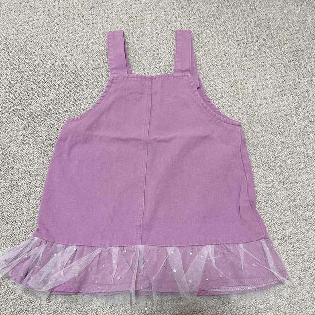 90サイズ　サスペンダースカート＋カットソーセット キッズ/ベビー/マタニティのキッズ服女の子用(90cm~)(スカート)の商品写真