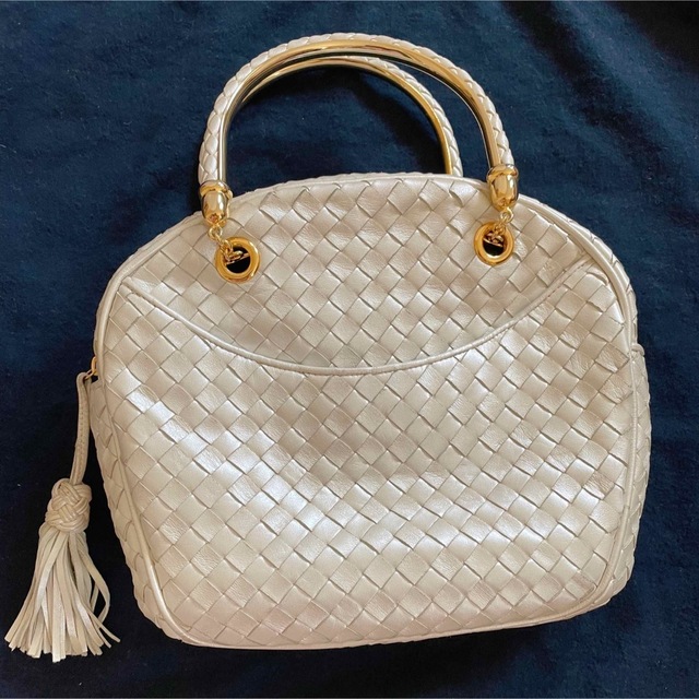 BOTTEGA VENETA - BOTTEGA ボッテガ ヴェネタ イントレチャート ハンドバッグ レザー
