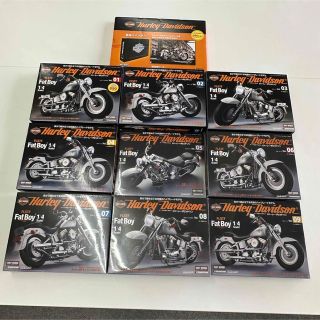 ハーレーダビッドソン(Harley Davidson)のハーレーダビッドソン デアゴスティーニ ディアゴマガジン1〜9&バインダー(模型/プラモデル)