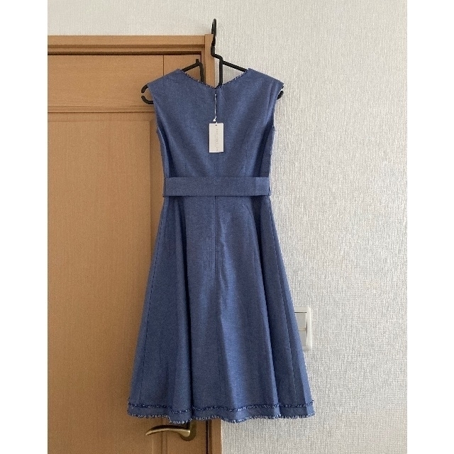 PROPORTION BODY DRESSING(プロポーションボディドレッシング)の【サクラ様へ。2点おまとめです】新品タグ付き プロポ フリンジヘムワンピース レディースのワンピース(ひざ丈ワンピース)の商品写真