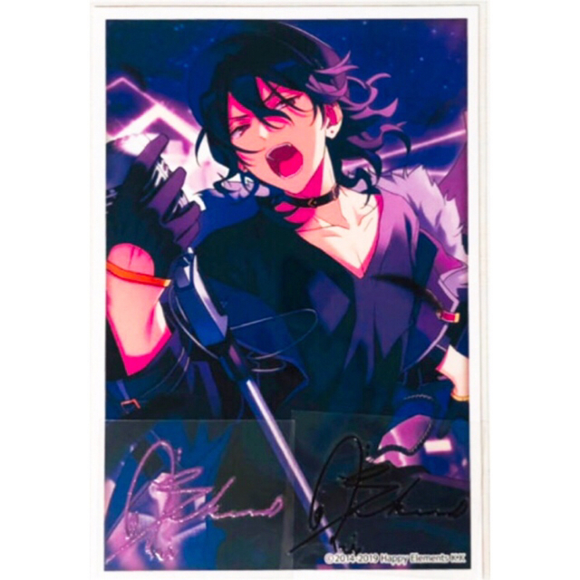 新品☆あんスタ☆UNDEAD【朔間零】サインステッカー☆スターラメ 新品☆あんスタ☆UNDEAD【朔間零】サインステッカー☆スターラメ