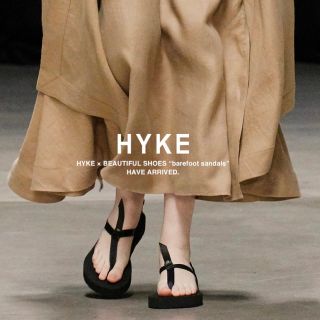 ハイク(HYKE)のHYKE BAREFOOT SANDALS BEAUTIFUL SHOES(サンダル)