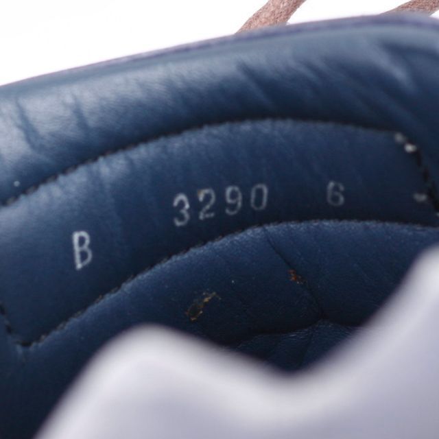 Y9787M フランチェスコベニーニョ 高級本革 スニーカー サイズ6