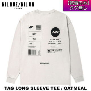 TAG LONG SLEEVE TEE / OATMEAL(Tシャツ/カットソー(七分/長袖))