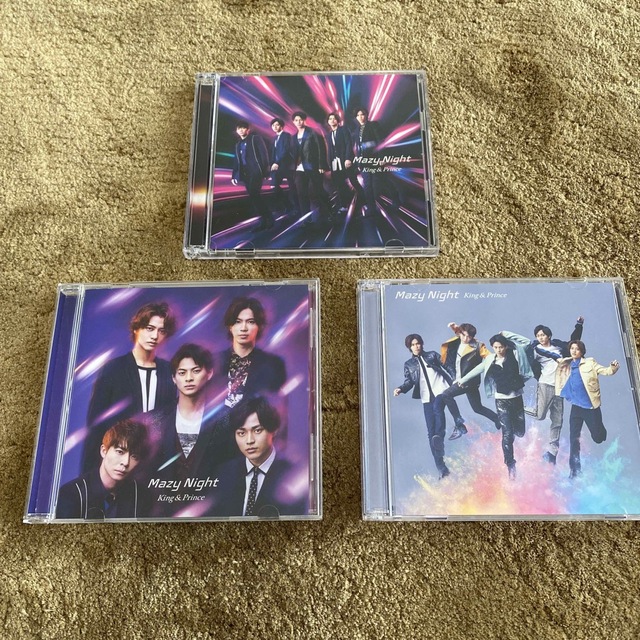 King & Prince(キングアンドプリンス)のKing&Prince  Mazy Night  3形態 エンタメ/ホビーのCD(ポップス/ロック(邦楽))の商品写真