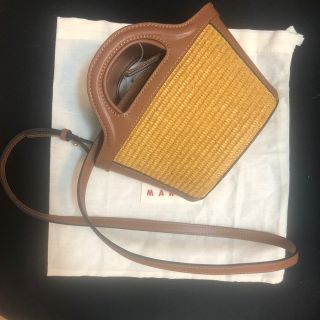 Marni - 【新品】MARNIマルニ 人気ラフィアかごバッグMicro2way