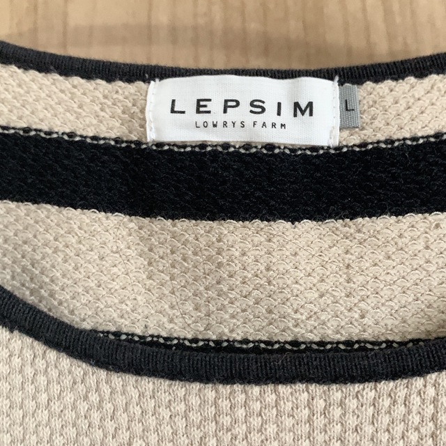 LEPSIM(レプシィム)のLEPSIM ワンピース　Lサイズ レディースのワンピース(ひざ丈ワンピース)の商品写真