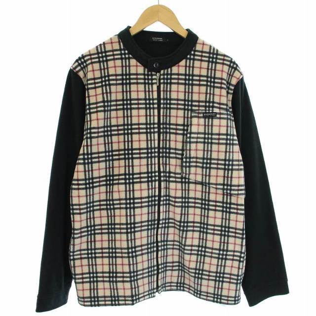 BURBERRY BLACK LABEL(バーバリーブラックレーベル)のBURBERRY BLACK LABEL ブルゾン ボアジャケット フリース メンズのジャケット/アウター(ブルゾン)の商品写真