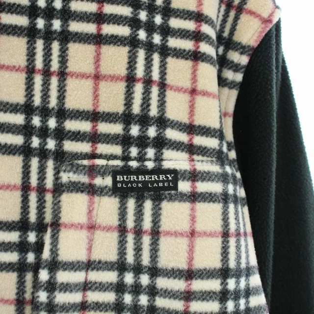 BURBERRY BLACK LABEL(バーバリーブラックレーベル)のBURBERRY BLACK LABEL ブルゾン ボアジャケット フリース メンズのジャケット/アウター(ブルゾン)の商品写真