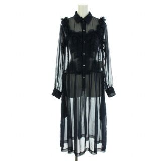 コム デ ギャルソン(COMME des GARCONS) フリル マキシワンピース