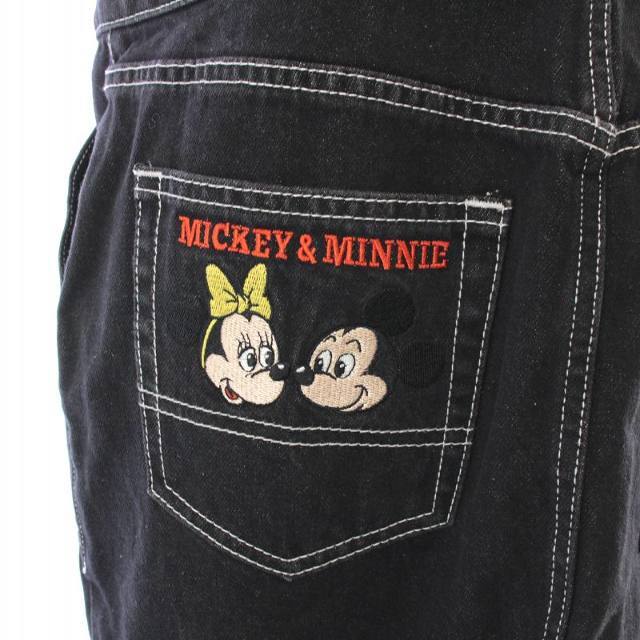 moussy(マウジー)のマウジー DISNEY ジャンパースカート ワンピース 2 L 黒 マルチカラー レディースのワンピース(ひざ丈ワンピース)の商品写真