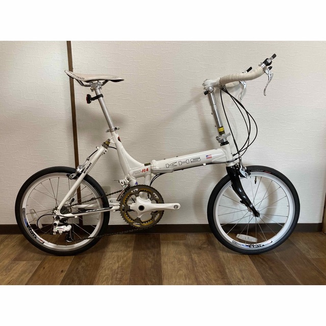 KHS F20-RAブルホーンバー 20incミニベロ 折畳自転車約160cm〜180cm