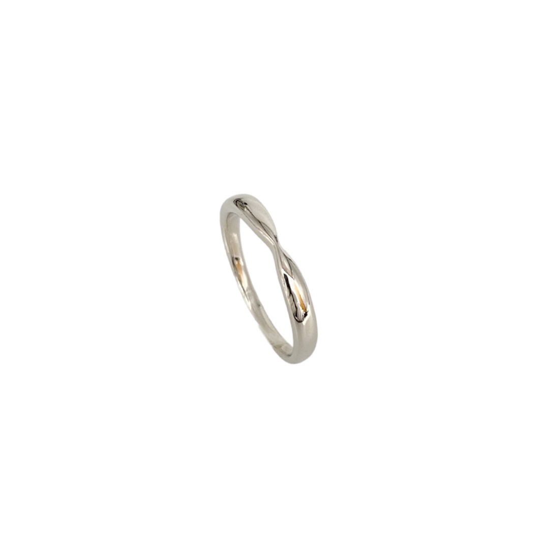 オリジナル Tiffany & ハーモニーウェディングバンドリング【中古