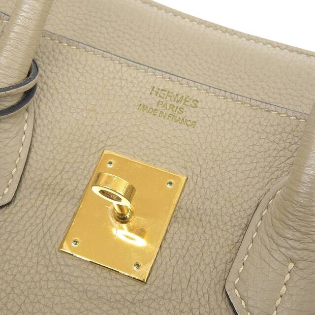 Hermes(エルメス)の【本物保証】 エルメス HERMES バーキン35 ハンドバッグ トリヨンクレマンス グレー系 ゴールド金具 □O刻印 レディースのバッグ(ハンドバッグ)の商品写真