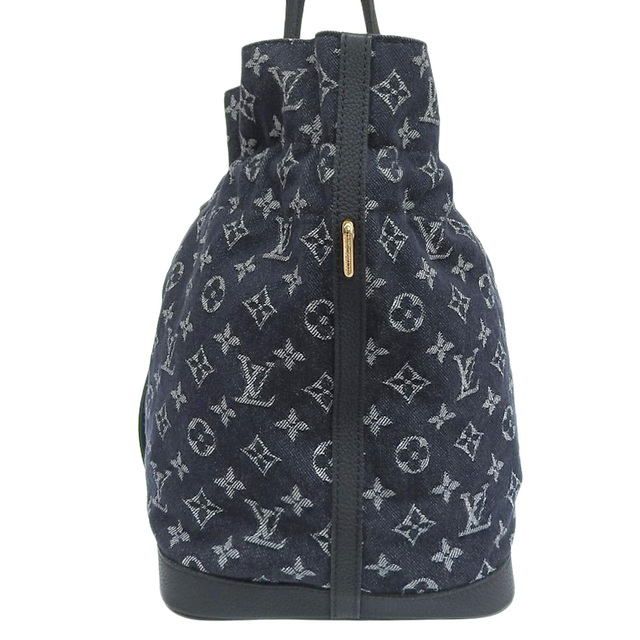 【本物保証】 超美品 ルイヴィトン LOUIS VUITTON モノグラム デニム ノエフルMM 2WAYバッグ ハンドバッグ グランブルー M40869