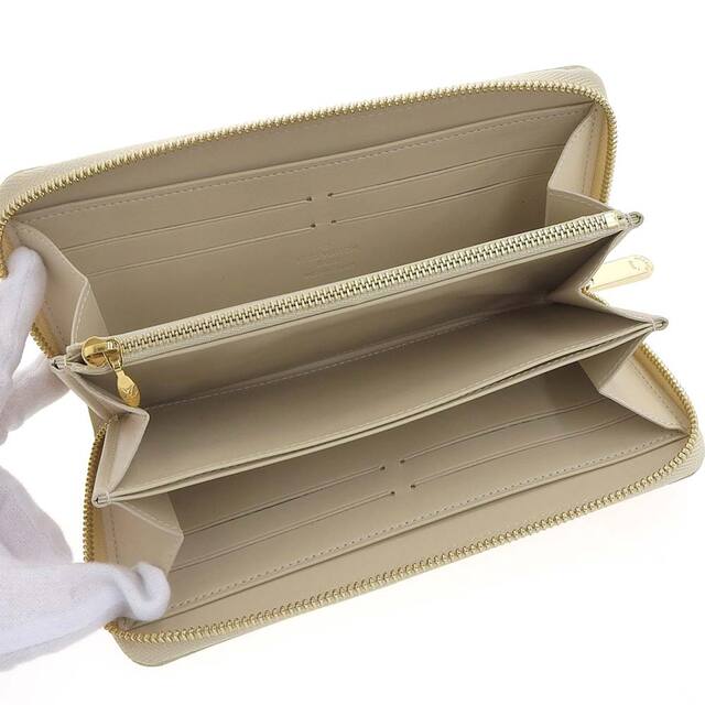 【本物保証】 超美品 ルイヴィトン LOUIS VUITTON モノグラム ヴェルニ ジッピーウォレット ラウンドファスナー長財布 希少 レア M90142