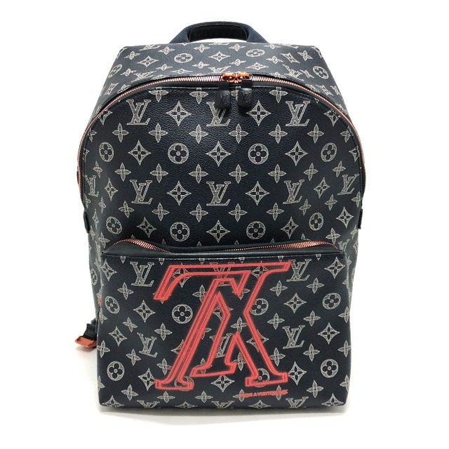 ルイヴィトン LOUIS VUITTON アポロ バックパック M43676 モノグラムインク アップサイドダウン ロゴ リュックサック モノグラムキャンバス ブルー