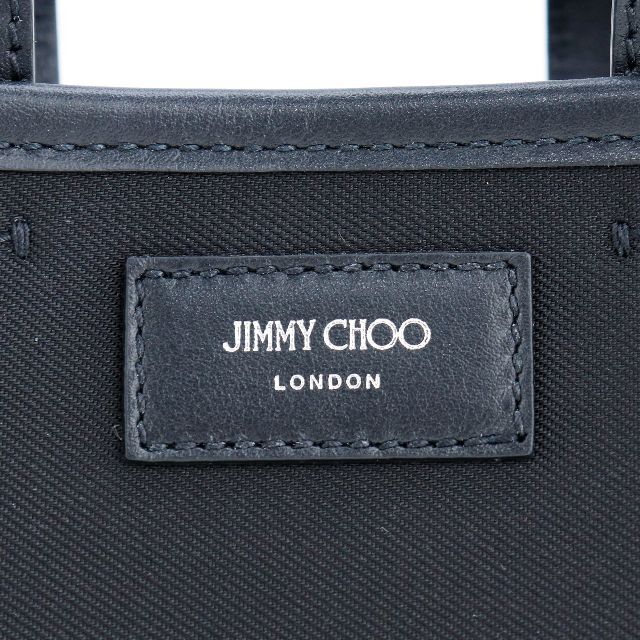 JIMMY CHOO(ジミーチュウ)のJimmy Choo ショルダーバッグ ショッパートート S ブラック コットン レディースのバッグ(ショルダーバッグ)の商品写真