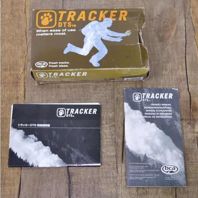 美品 ビーシーエー BCA TRECKER DTS ケースホルダー 付き トラッカー デジタル ビーコン 雪山 登山 バックカントリー アウトドア 6