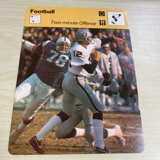 1977-79 NFL SportsCasterCard OJ Simpson. エンタメ/ホビーのトレーディングカード(シングルカード)の商品写真