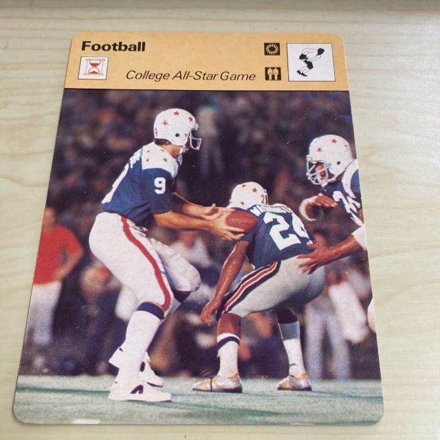 1977-79 NFL SportsCasterCard OJ Simpson. エンタメ/ホビーのトレーディングカード(シングルカード)の商品写真