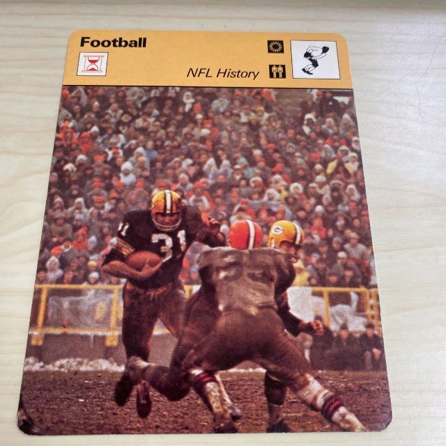 1977-79 NFL SportsCasterCard OJ Simpson. エンタメ/ホビーのトレーディングカード(シングルカード)の商品写真