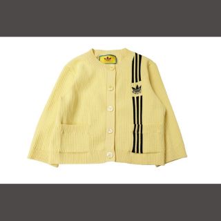 グッチ(Gucci)のグッチ GUCCI 22AW adidas アディダス クロップド カーディガン(カーディガン)