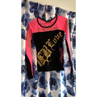 ベティーブルーラブ(BETTY BLUE LOVE)の【未使用に近い/美品】*.+゜BettyBlueLove*.+ ロンT☆ハデ☆M(Tシャツ(長袖/七分))