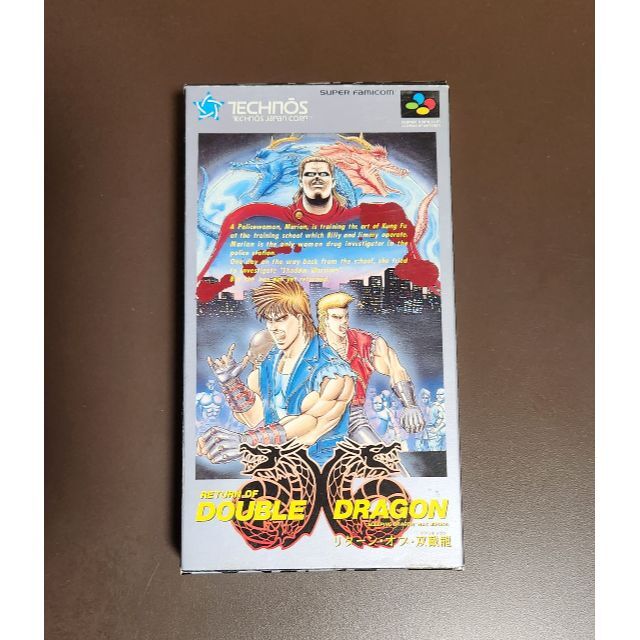 当時品】リターン オブ ダブルドラゴン 双截龍 SFC スーパーファミコン