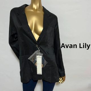 アバンリリー(Avan Lily)の【2349】Avan Lily ワッペン付き テーラードジャケット F(テーラードジャケット)