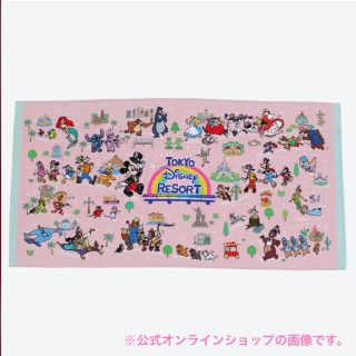 ディズニー(Disney)の東京ディズニーリゾート ワイドバスタオル (キャラクターグッズ)