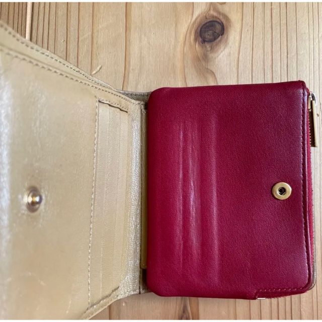 celine(セリーヌ)のCELINE バイカラー 二つ折り 財布 レディースのファッション小物(財布)の商品写真
