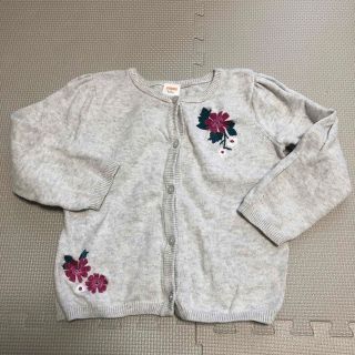 ジンボリー(GYMBOREE)の【美品】ジンボリー☆女の子カーディガン90サイズ(カーディガン)