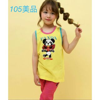 ヒステリックミニ(HYSTERIC MINI)のヒステリックミニ  タンクトップ　パンダ　105(Tシャツ/カットソー)