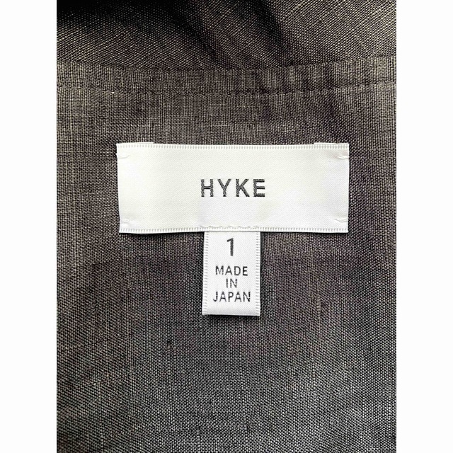 HYKE(ハイク)の新品未使用タグ付き！HYKE 2022SS リネンマキシドレス レディースのワンピース(ロングワンピース/マキシワンピース)の商品写真