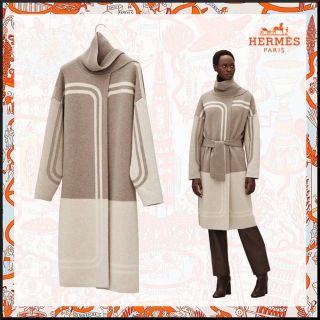 エルメス(Hermes)の最終金額　本日限定hermes エルメス　カシミヤカーディガン　コート(カーディガン)