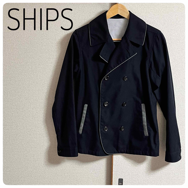 SHIPS ジャケット　Mサイズ　ネイビー