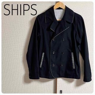 シップス(SHIPS)のシップス　SHIPS   スプリングコート　春　ダブルジャケット　サイズM(スプリングコート)