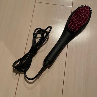 DAFNI ブラシ型 ヘアアイロン ピンク(ヘアアイロン)