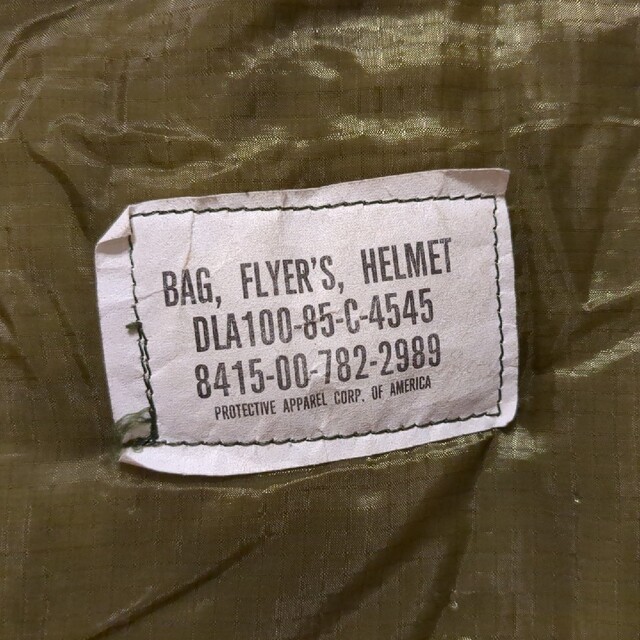 80年代　アメリカ軍　米軍　ヘルメットバッグ メンズのバッグ(トートバッグ)の商品写真
