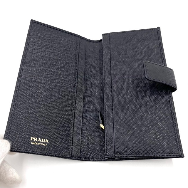 完成品 PRADA プラダ 長財布 二つ折り ロングウォレット 札入れ 小銭