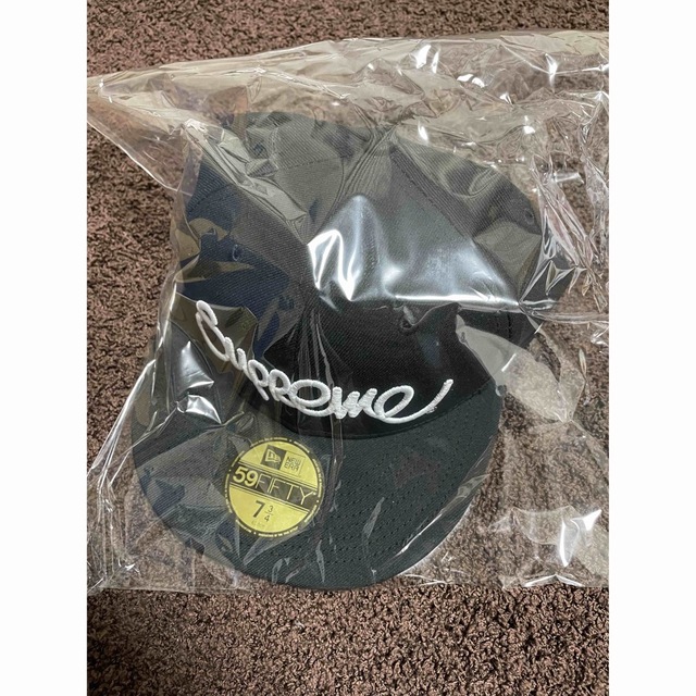 Supreme Handstyle New Era "Black" 7-3/4 1