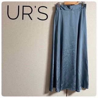 ユアーズ(ur's)のur's  ユアーズ　フレアースカート　ブルー　水色　春色　パステル　サイズF(ロングスカート)