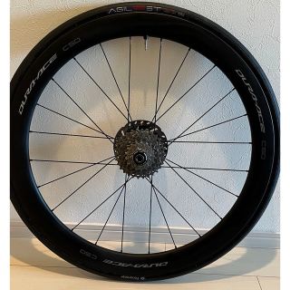 シマノ(SHIMANO)のデュラエースC50(タイヤ・ホイールセット)