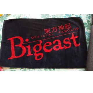 トウホウシンキ(東方神起)のお値下げしました 東方神起 ジャンボタオル Bigeast(アイドルグッズ)