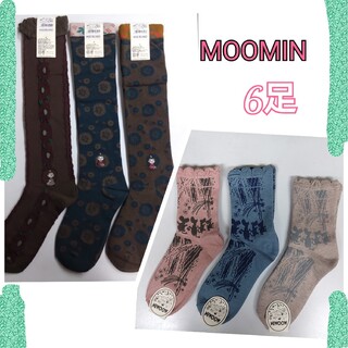 ムーミン(MOOMIN)の靴下  MOOMIN  ⓐ  ハイソックス    リトルミイ  ソックス 6足(ソックス)