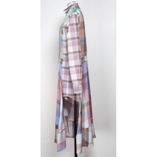 sacai - 入手困難☆sacaiサカイ☆定12.5万チェック柄ワンピース激レア