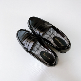 アベイル(Avail)のAvail アベイル ローファー 革靴 ブラック 24.0cm(ローファー/革靴)