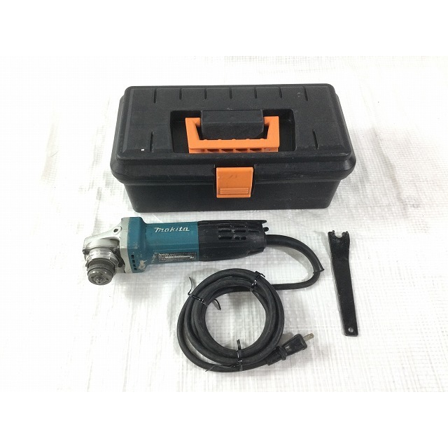 ☆中古品☆ makita マキタ 100mm ディスクグラインダ GA4032 製造年月日 2014年7月 電動工具 大工道具 67514